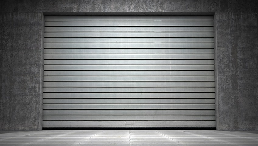 Steel garage doors